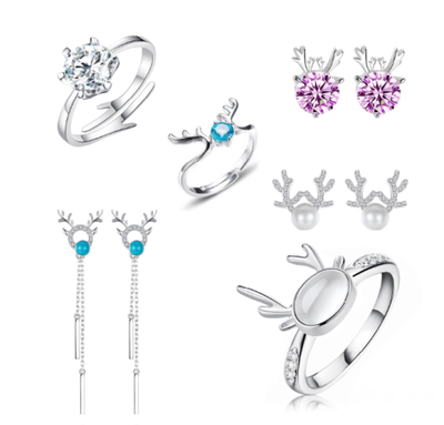 OMON推出2019“一鹿有你”的系列珠寶首飾