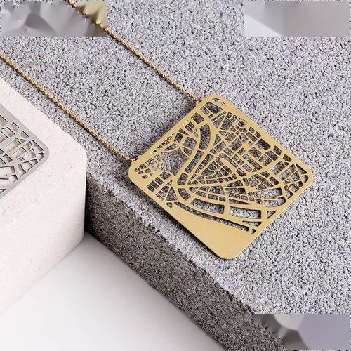 跨界融合丨源自建筑靈感的首飾作品