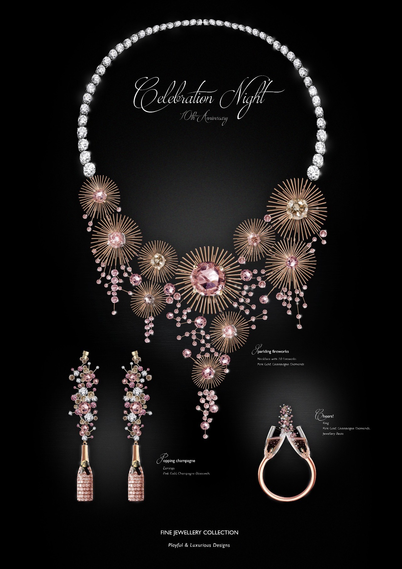 設計發生|2016 GIT世界珠寶設計大賽獲獎作品公布