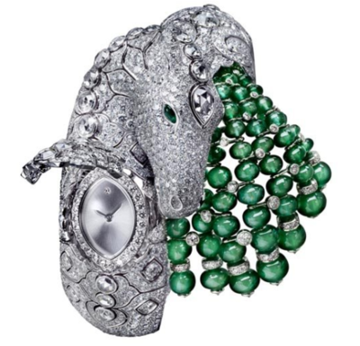 充滿異域風(fēng)情的卡地亞高級(jí)珠寶腕表欣賞